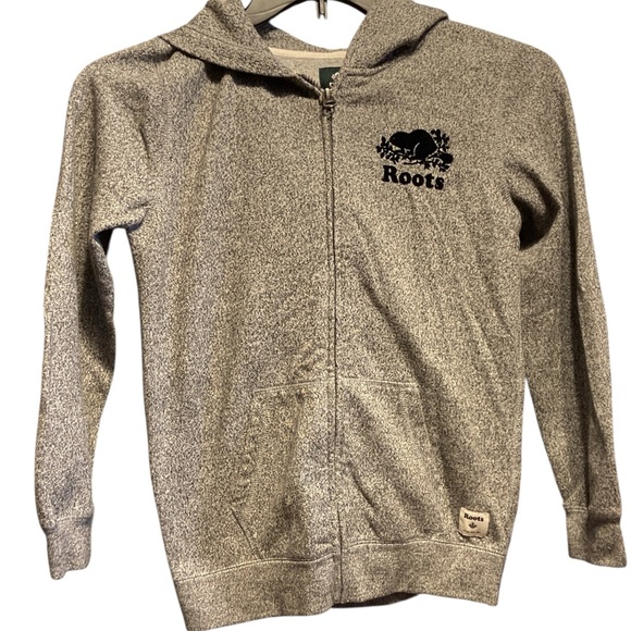 Roots Other - Roots Kids Gray Zip-Up Hoodie